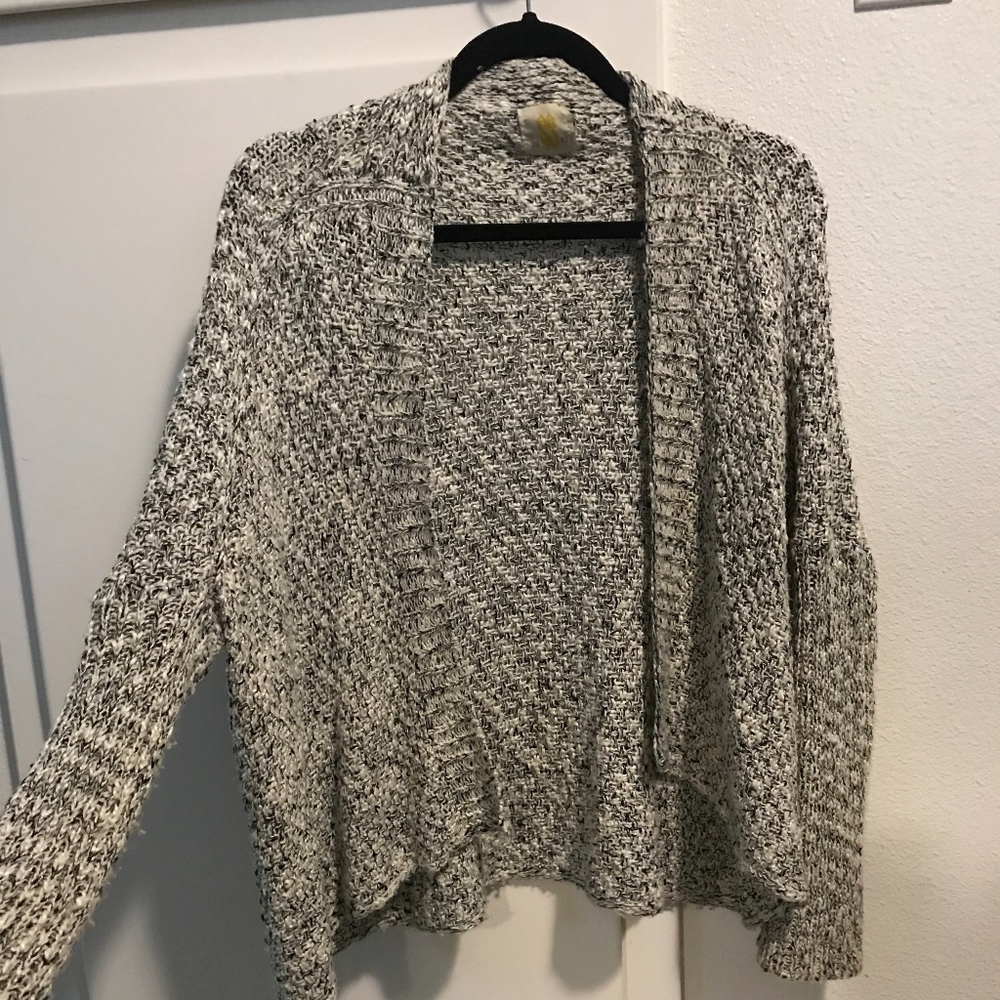 Black and White Cardigan